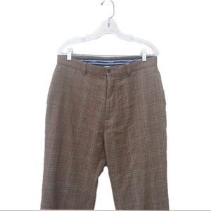🔥J. Crew 34x32 Classic Fit Plaid Print Pants